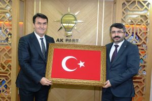 Bursa Osmangazi Belediye Başkanı D&uuml;ndar'dan hayırlı olsun ziyareti