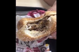 &Uuml;nl&uuml; fast food zincirinde skandal olay!