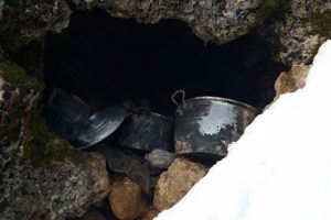 Tunceli'de hainlerin sığınakları imha edildi