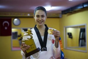 Tekvandoyu d&uuml;nyaya İrem Yaman tanıtacak