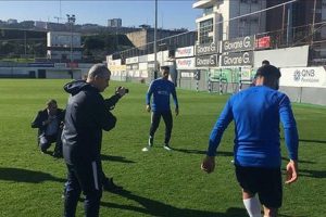 Trabzonsporlu futbolcular reklamda oynadı