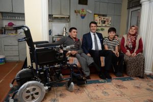 Bursa'da 'Belediyem Benimle' ihtiya&ccedil; sahiplerine ulaşıyor