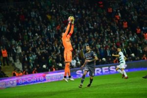 Bursasporlu Harun'u Juventus'un scoutları izledi