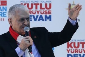 Yıldırım: Zeytin Dalı Harekatı, ter&ouml;r&uuml;n başının ezilme harekatıdır