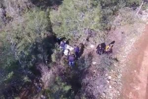 Gizlenen uyuşturucu drone ile bulundu