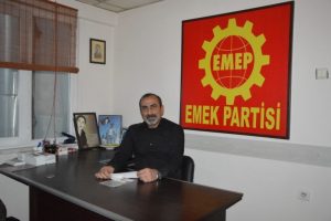 EMEP Bursa İl Başkanı Hasan &Ouml;zaydın tutuklandı!