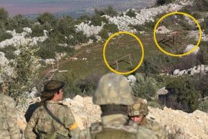 Afrin'de ter&ouml;ristlerin eğitim alanı ele ge&ccedil;irildi