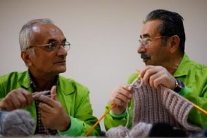 Kazak &ouml;ren erkekler alzaymıra meydan okuyor