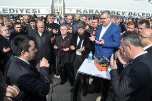 Bursa Karacabey Ziraat Odası yeni hizmet binasının temeli atıldı