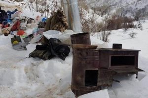Tunceli'de bir sığınak imha edildi