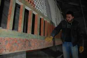 Restorasyonda 16'ncı y&uuml;zyıl eser ortaya &ccedil;ıkarıldı