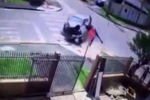 Kavşakta feci kaza kamerada!