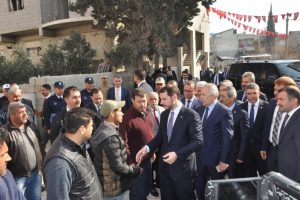 Bakan Albayrak Suriye sınırında