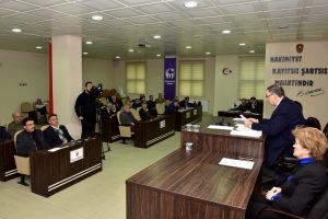 Bursa Mustafakemalpaşa Belediye Meclisi'nden Zeytin Dalı Harekatı'na destek