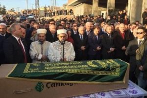 AK Partili Miroğlu'nun oğlu son yolculuğuna uğurlandı
