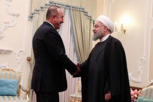 &Ccedil;avuşoğlu, İran Cumhurbaşkanı ile g&ouml;r&uuml;şt&uuml;