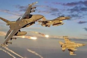 Türk Jetleri Afrin'deki hedefleri vurdu