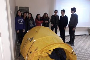 Bursa'da öğrenciler dağcılık ve doğa sporları hakkında bilgilendirildi