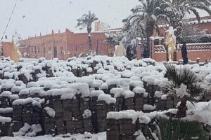 Fas'ta son 58 yılın en yoğun kar yağışı, 1205 köyle irtibat kesildi