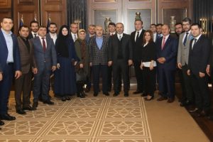 Bursa'da AK Parti Osmangazi'den Salman ve Aktaş'a ziyaret
