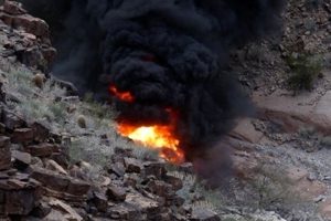 Büyük Kanyon'da helikopter düştü: 3 ölü, 4 yaralı