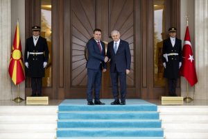 Makedonya Başbakanı Ankara'da