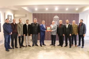 Bursa'da yeni yönetimlerden Bursa Ticaret Borsası'na ziyaret