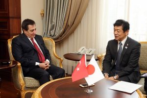Japonya Ankara Büyükelçisi'ndan Bursa Valisi Küçük'e ziyaret