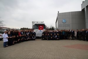 Bursa'da zeytin &uuml;reticisinden "Zeytin Dalı"na destek
