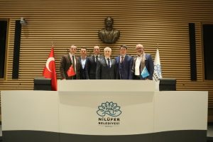 Bursa'da Bozbey'e Ardino ve Bansko Belediye Başkanlarından ziyaret