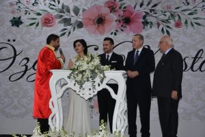 Cumhurbaşkanı Erdoğan nikah şahidi oldu