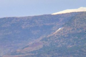 Havaya u&ccedil;urulan &Ouml;calan'ın s&ouml;zde anıtının kalıntıları Kilis'ten de g&ouml;r&uuml;l&uuml;yor