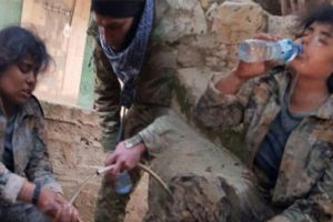 Afrin'de hainlere insanlık dersi!