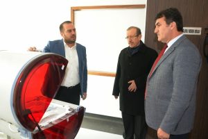 Bursa Osmangazi Belediye Başkanı D&uuml;ndar'dan Hayat Hastanesi'ne ziyaret