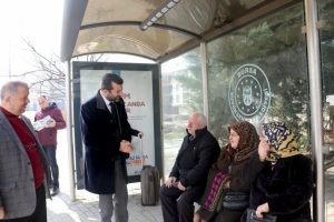Bursa G&uuml;rsu Belediye Başkanı Işık projeleri vatandaşlara anlattı