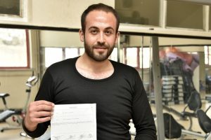 Askere gidebilmek i&ccedil;in 3 ayda 32 kilo verdi