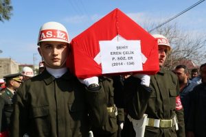 Hakkari şehidi son yolculuğuna uğurlandı