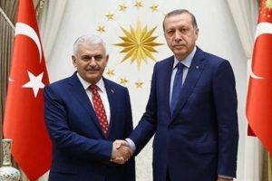 Cumhurbaşkanı Erdoğan, Başbakan Yıldırım'ı kabul etti