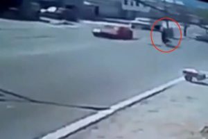 A&ccedil;ık r&ouml;gar motosikletliyi canından ediyordu