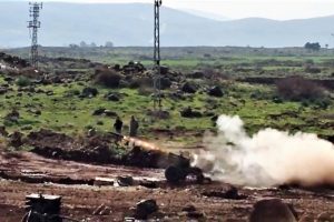 Ter&ouml;ristlerin &uuml;zerine bomba yağıyor