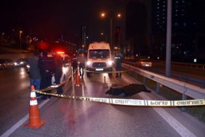 Karşıdan karşıya ge&ccedil;meye &ccedil;alışırken canından oldu
