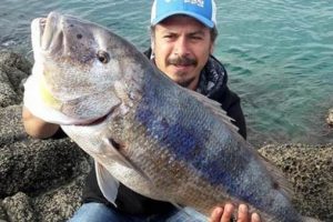 Tam 10 kilo ve oltayla yakaladı!
