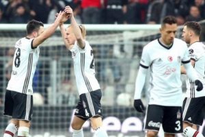 Beşiktaş, lige derbi zaferiyle d&ouml;nd&uuml;