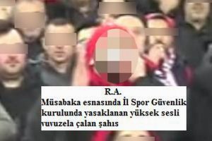 Vuvuzela &ccedil;alan taraftarlara spor seyrinden men cezası