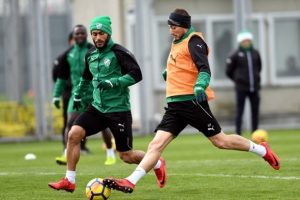 Bursaspor'da Kayserispor ma&ccedil;ı hazırlıkları s&uuml;r&uuml;yor