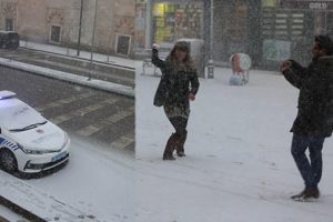 Kar İstanbul'un dibine kadar sokuldu!