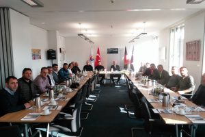 Bursa İTSO &uuml;yeleri BAUTEC 2018 İnşaat Fuarı'nı ziyaret etti