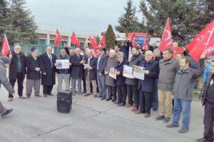 Saadet Partisi'nden Bursa Cargill &ouml;n&uuml;nde basın a&ccedil;ıklaması
