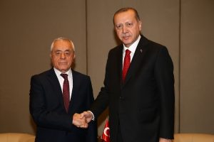Cumhurbaşkanı Erdoğan, Bouhadjia'yı kabul etti