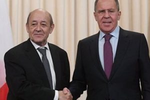 Lavrov, Fransız mevkidaşıyla bir araya geldi